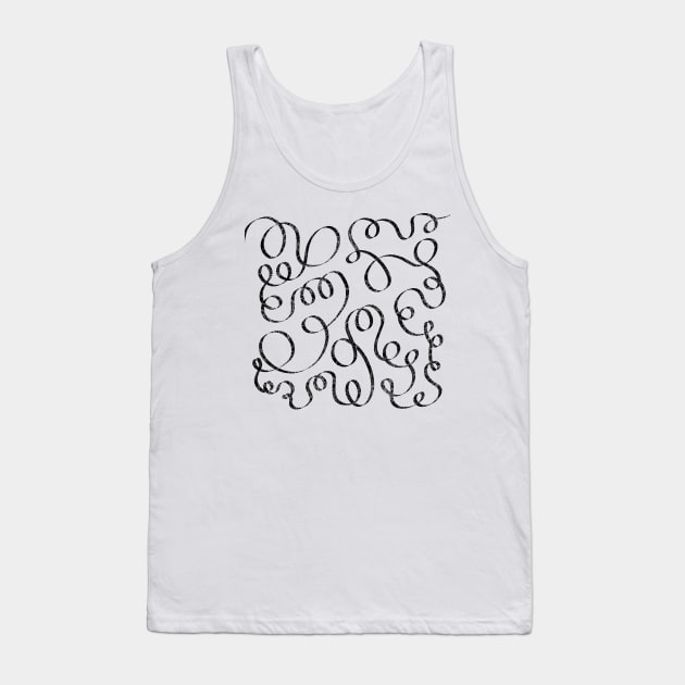 Ribbons (white) Tank Top by ckai